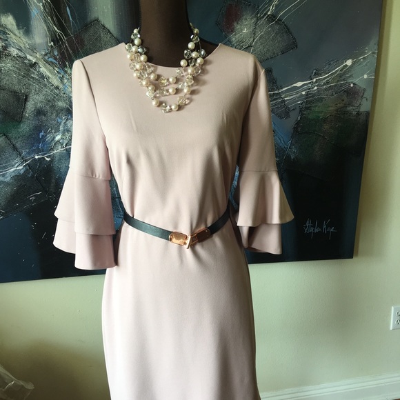 Ivanka Trump Dresses & Skirts - Ivanka Trump Bell Sleeve Dress 10